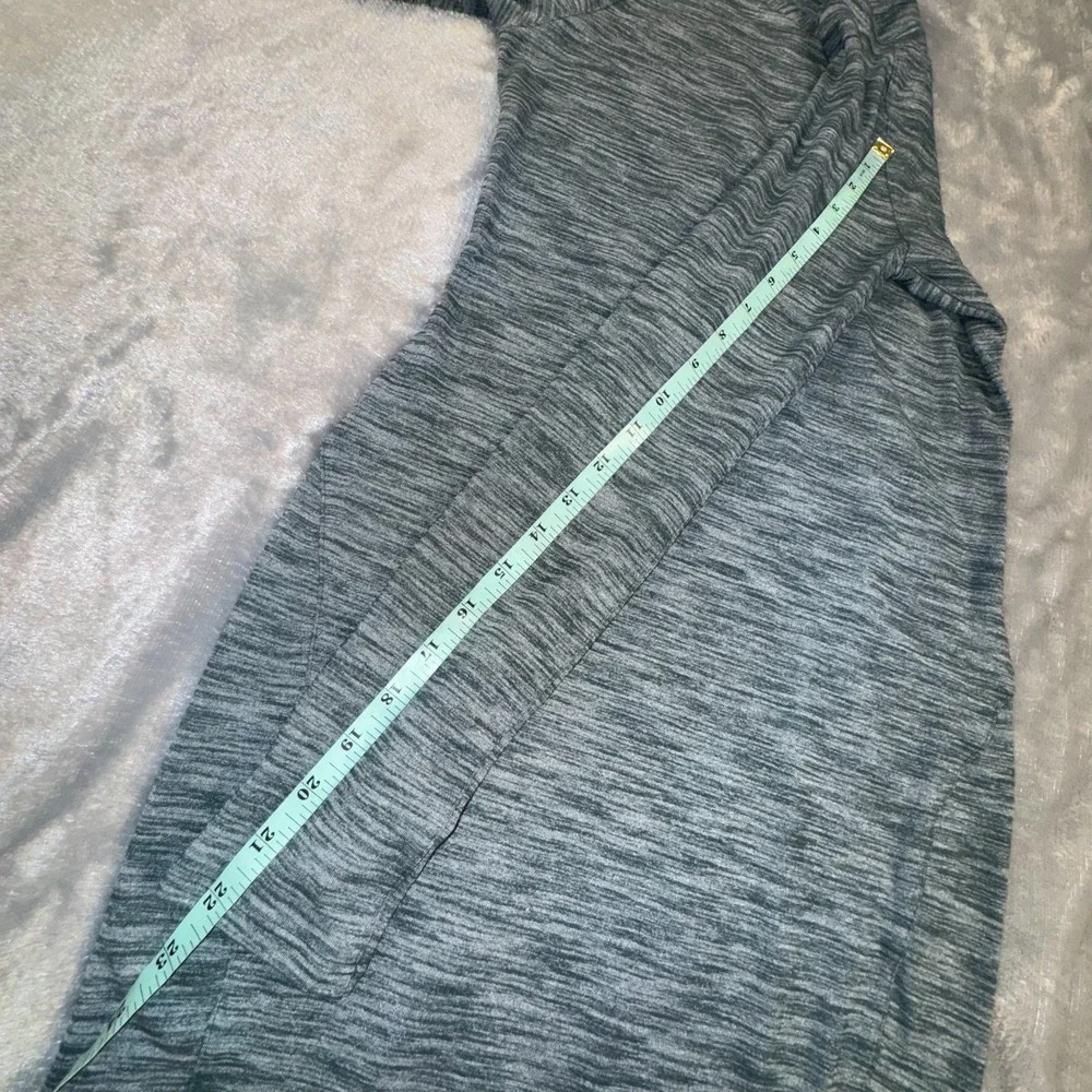 Lululemon Dress Womens 4 & Go Where To Long Sleeve Heather‎ Teal Green Stretch